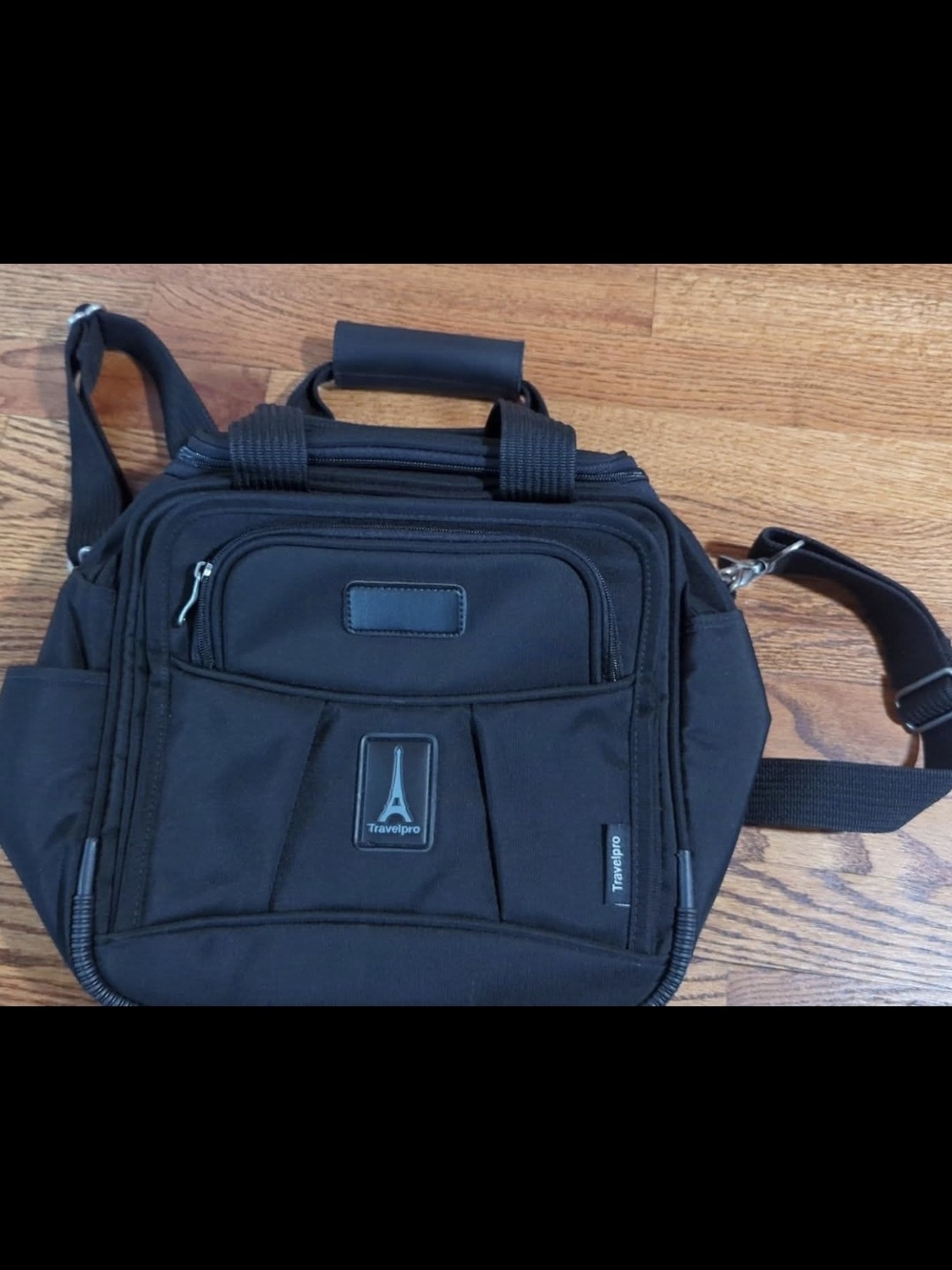 TRAVELPRO Crew 4 Weekender Carry-On Black Nylon Bag 7110